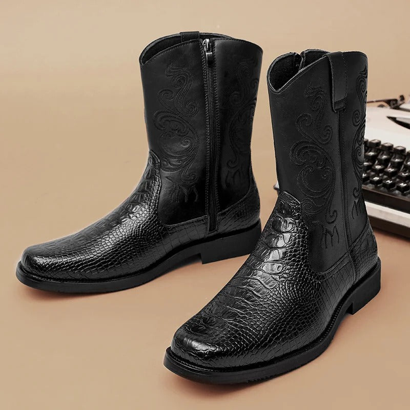 Weston Ridgeway Leather Roper Low Boots