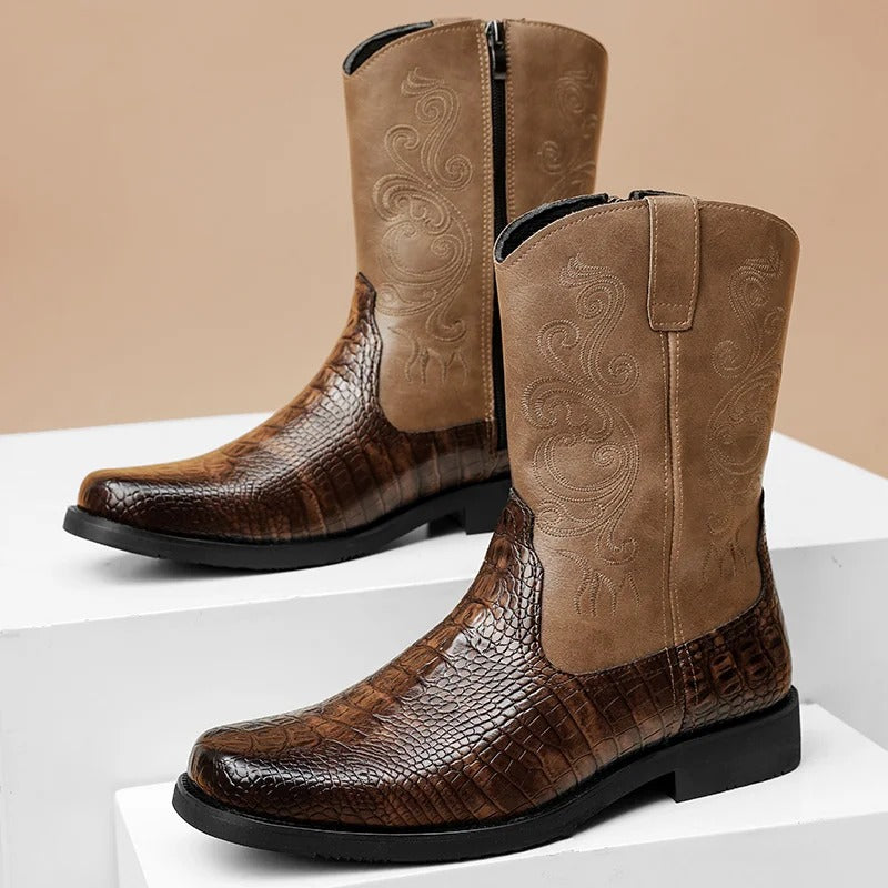 Weston Ridgeway Leather Roper Low Boots