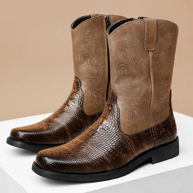 Weston Ridgeway Leather Roper Low Boots