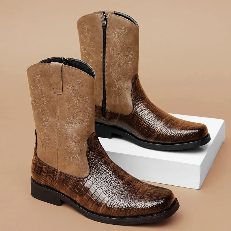 Weston Ridgeway Leather Roper Low Boots