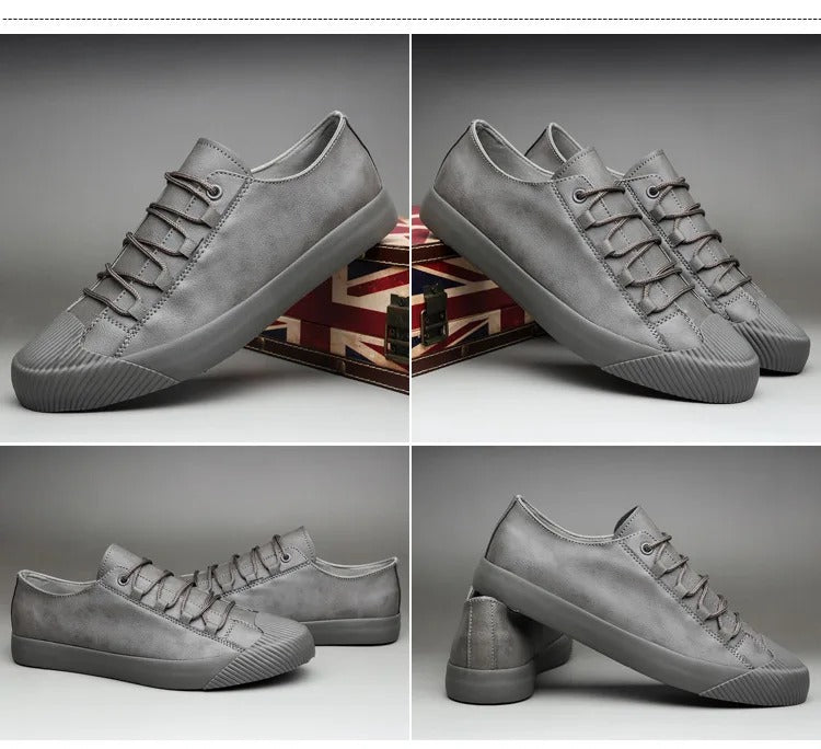 Miguel Barroso Genuine Leather Sneakers