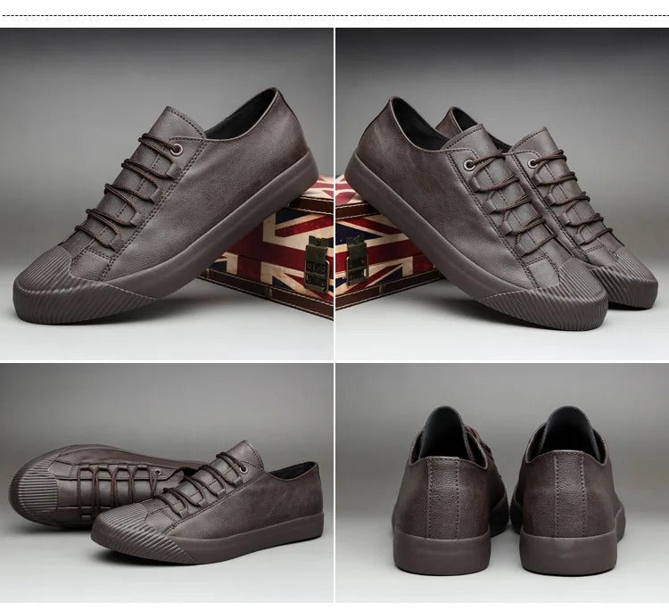 Miguel Barroso Genuine Leather Sneakers