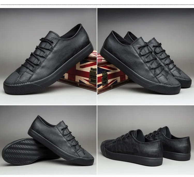 Miguel Barroso Genuine Leather Sneakers