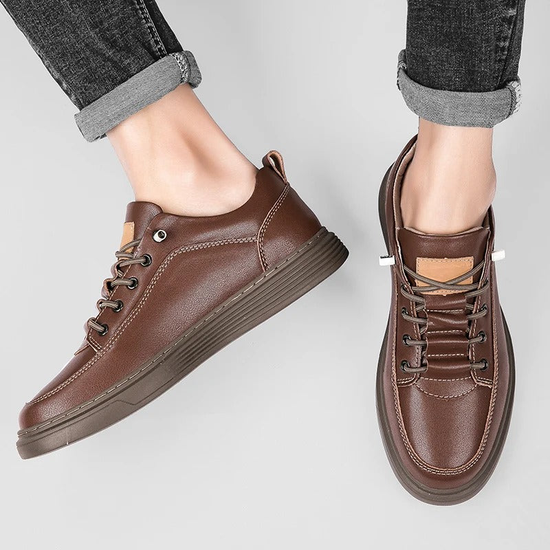 Mario Bardi Leather Sneakers