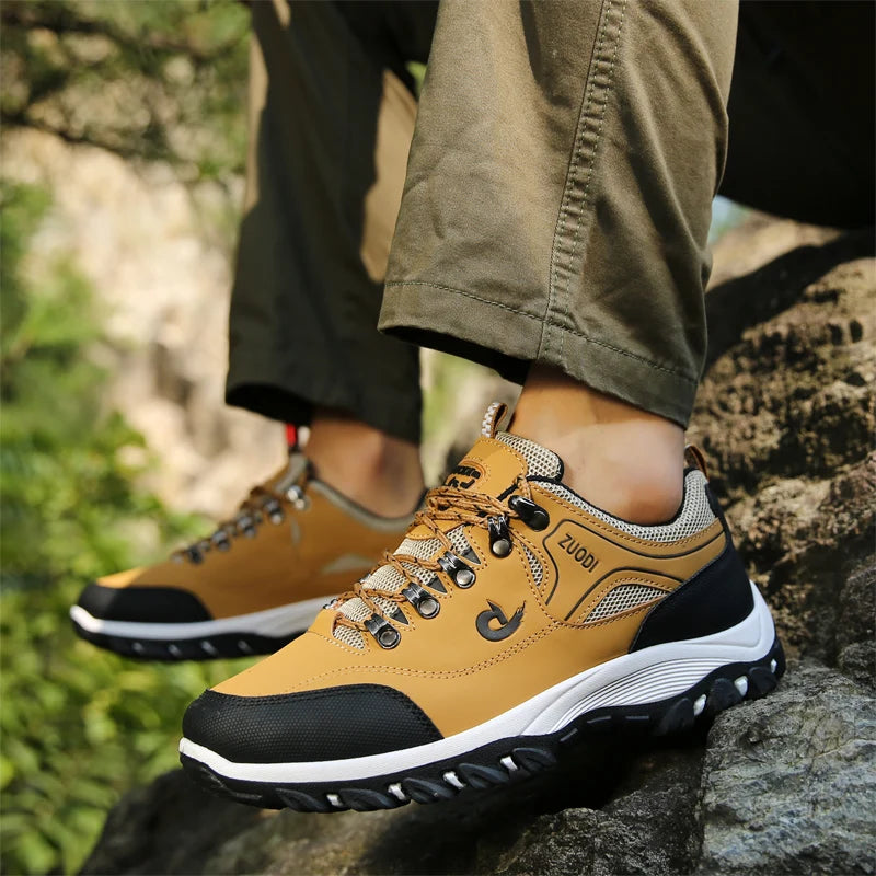 Men's Orthopedic Mesh Walking Shoes Supportive Cushioned Footwear