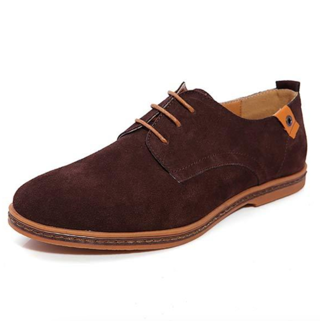 Men's Vegan Leather Suede Shoes Comfortable Formal and Casual
