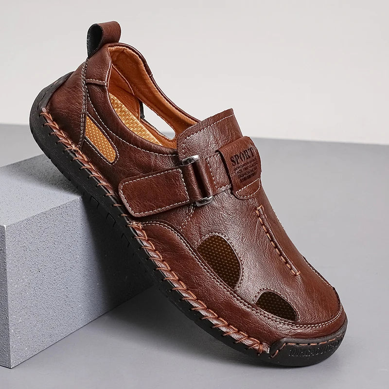 Classic loafers highlighting the smooth upper design