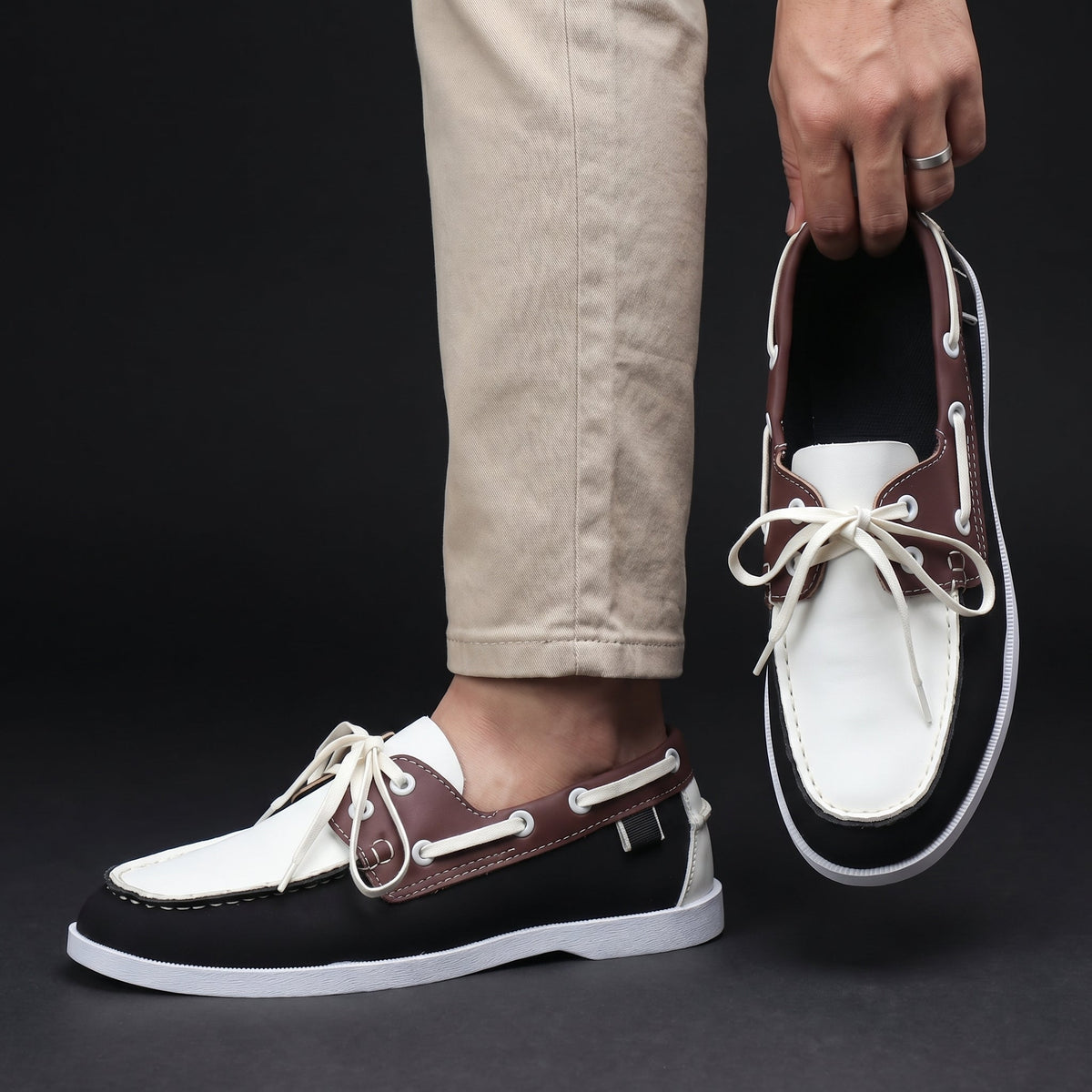 Close-up of the outsole showing the everyday grip pattern
