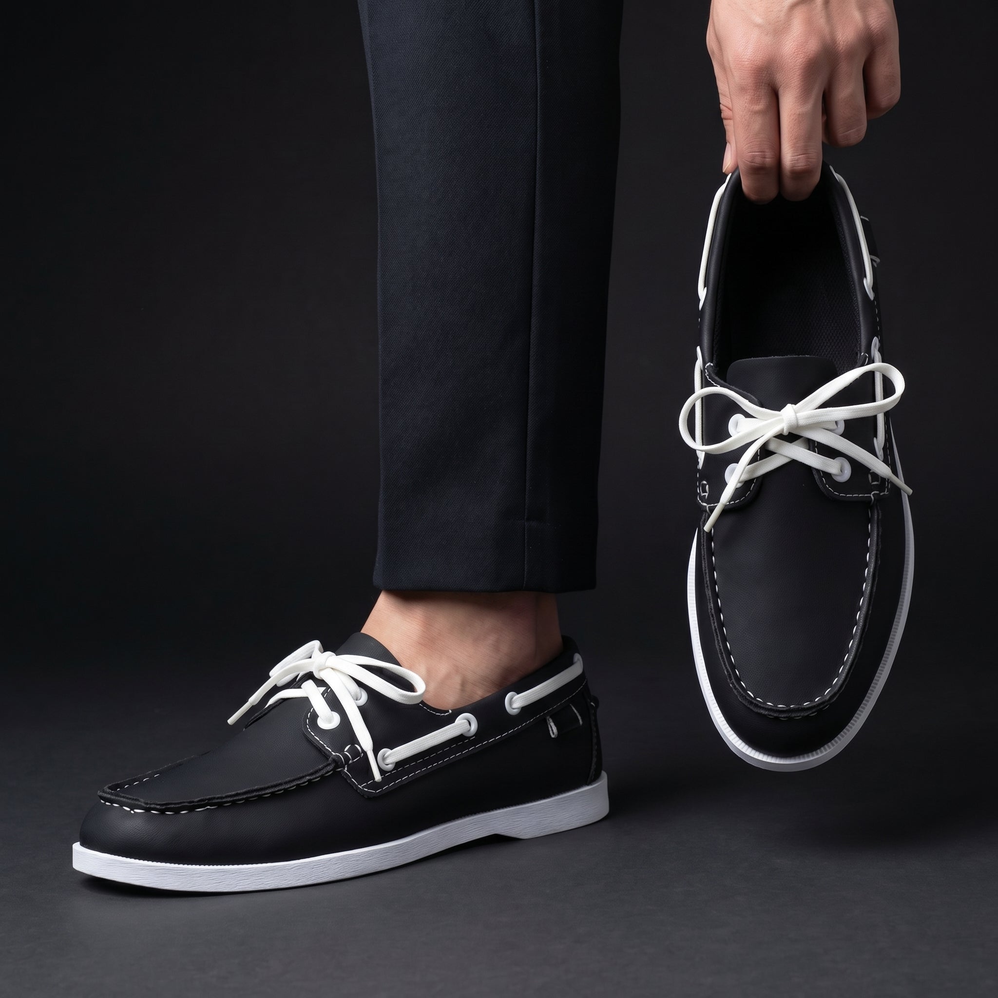 Men's loafers displayed as versatile shoes for work and weekends