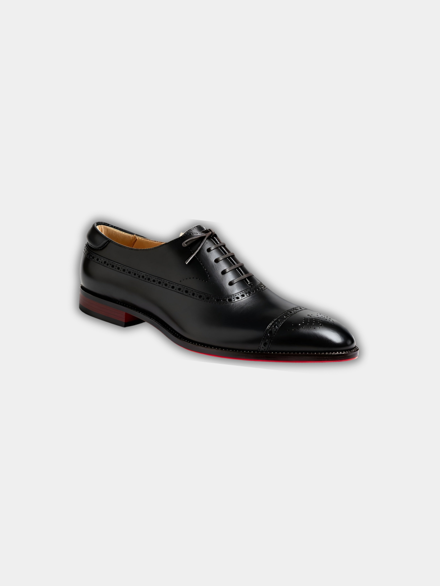 Minimal fluid loafers shown from the side on a clean background