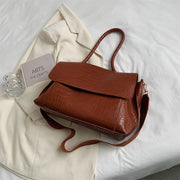 Aligator Women's Leather Shoulder Bag