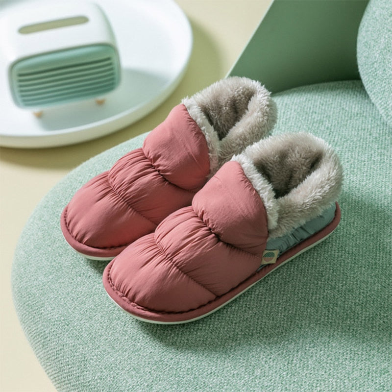 Cloth slippers for discount winter