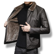 Aumari Men's Leather Jacket