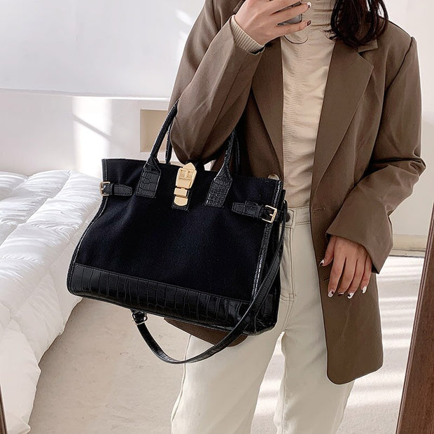 Moda Women's Canvas Shoulder Bag