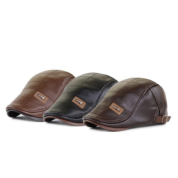 GENOA Men's Leather Hat