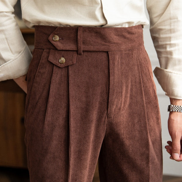 Clloani Men's Bussines Casual Pants